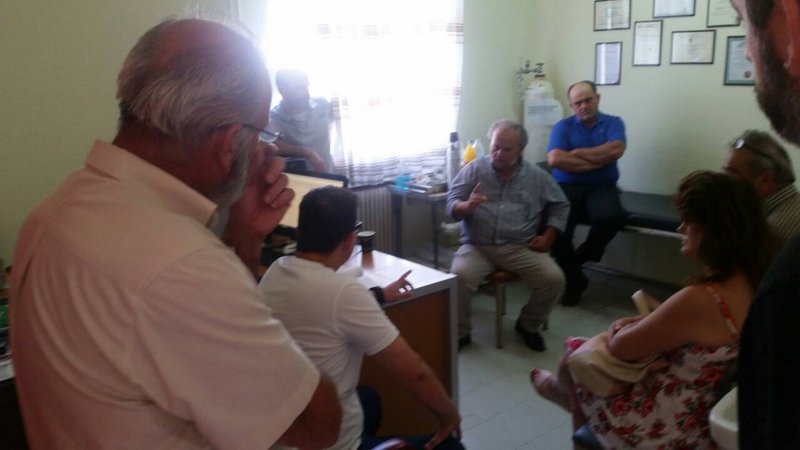 Περιοδεία απο κλιμάκιο της ΤΕ Αιτωλοακαρνανίας του ΚΚΕ στα Κέντρα Υγείας Αστακού και Μύτικα