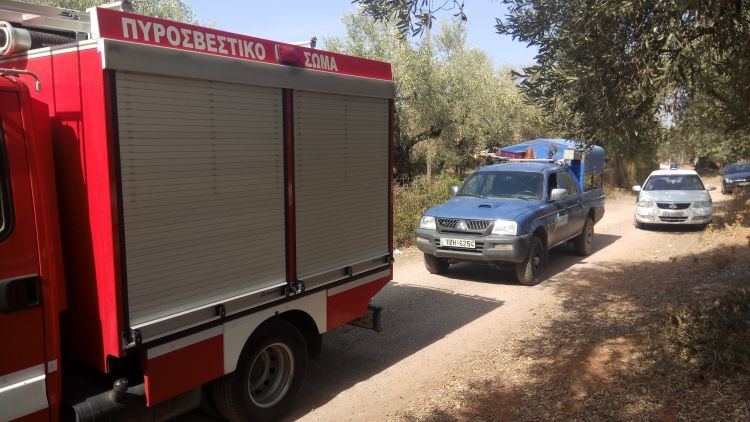 Πυρκαγιά σε σπίτι στον Άη Γιάννη Ρηγανά