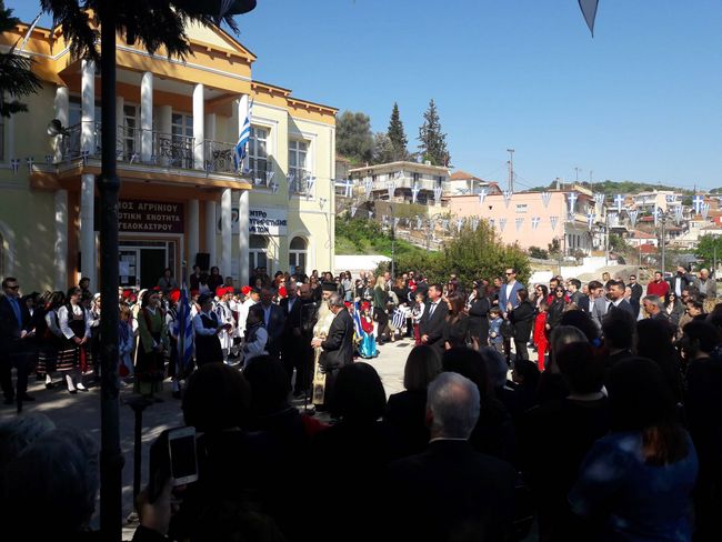 Τιμήθηκε η 25η Μαρτίου 1821 στο Αγγελόκαστρο