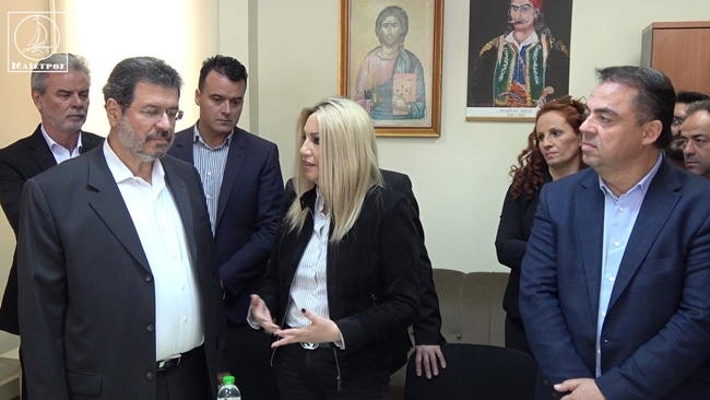 Επίσκεψη Φώφης Γεννηματά στην Αμφιλοχία