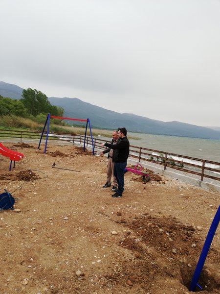 Ολοκληρώθηκαν οι εργασίες στις παιδικές χαρές