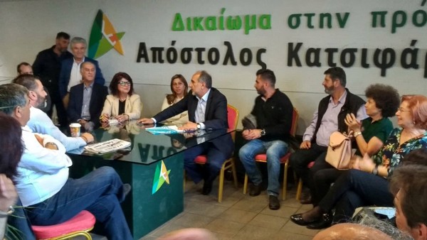 Απ. Κατσιφάρας: Το αποτέλεσμα της πρώτης Κυριακής μας δίνει δύναμη και αισιοδοξία