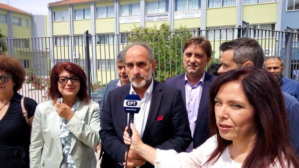 Στην Πάτρα ψήφισε ο Απ. Κατσιφάρας