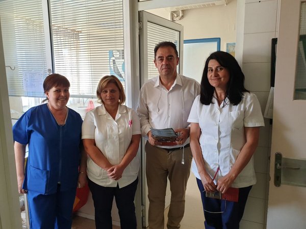 Επίσκεψη Δ. Κωνσταντόπουλου στο Νοσοκομείο του Μεσολογγίου «Χατζηκώστα»