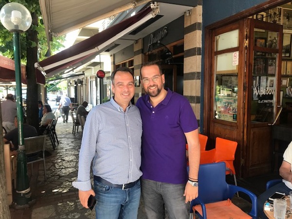 Με τον Ν. Φαρμάκη συναντήθηκε ο Θ. Παπαθανάσης