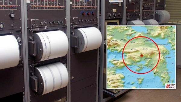 Ισχυρός σεισμός στην Αθήνα