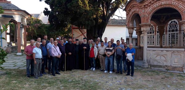 Η ενορία «Γενέσιον Τιμίου Προδρόμου Δοκιμίου» Αγρινίου στο Άγιον Όρος.