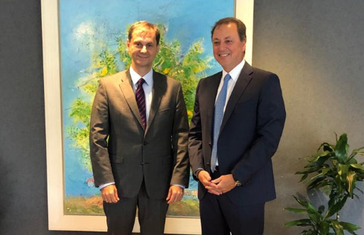 Συνάντηση Σπ. Λιβανού με τον Υπουργό Τουρισμού Χάρη Θεοχάρη