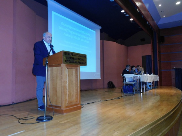 Συνάντηση εργασίας για την πορεία υλοποίησης έργων του Επιχειρησιακού Προγράμματος στην Π.Ε. Αιτωλοακαρνανίας