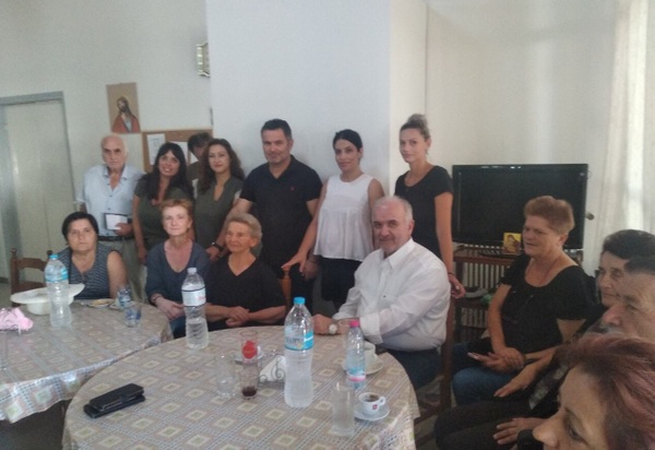 Επίσκεψη του Δημάρχου Κώστα Λύρου στο ΚΑΠΗ