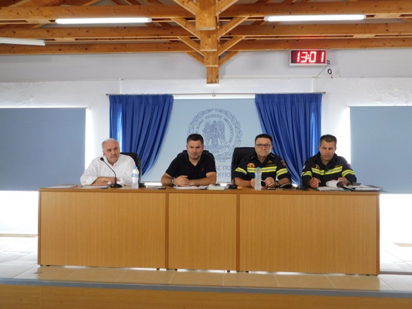 Συνεδρίαση του Συντονιστικού Οργάνου Πολιτικής Προστασίας