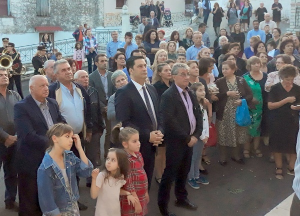 Λιτάνευση εικόνας του Αγίου Δημητρίου σε Γουριώτισσα και Παραβόλα