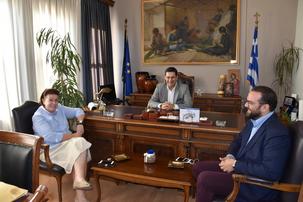 Η υπουργός Πολιτισμού Λ. Μενδώνη στο Αγρίνιο