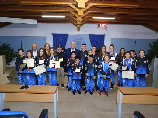 Βράβευση των αθλητών/τριών -μελών της Εθνικής Ομάδας Ζίου – Ζίτσου