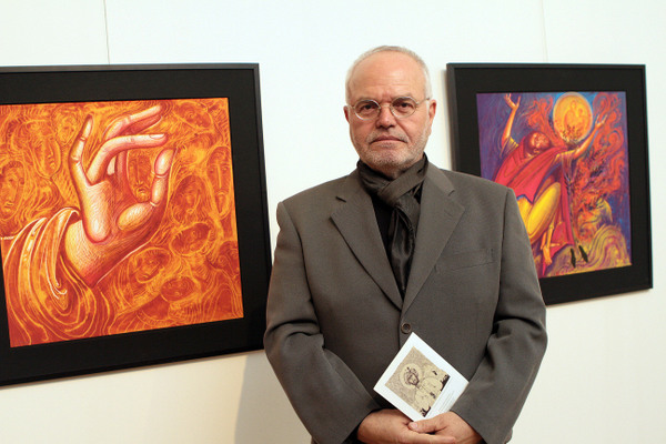 Εγκαινιάστηκε η έκθεση του αγιογράφου Γιώργου Κόρδη