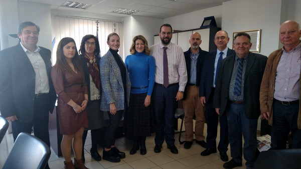 Ενώπιον του Περιφερειάρχη ορκίστηκαν τα μέλη του νέου Δ.Σ. του Ιδρύματος Στήριξης Ογκολογικών Ασθενών «Η ΕΛΠΙΔΑ»