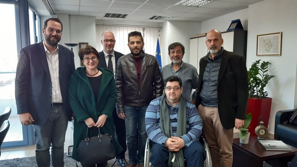 Στον Περιφερειάρχη το Δ.Σ. της Περιφερειακής Ομοσπονδίας Ατόμων με Αναπηρία Δυτικής Ελλάδας