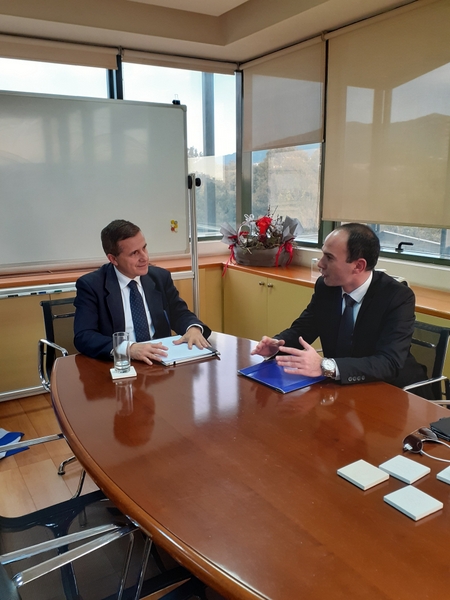 Επαφές του Αντιπεριφερειάρχη, Λάμπρου Δημητρογιάννη στο Υπουργείο Ενέργειας και Περιβάλλοντος