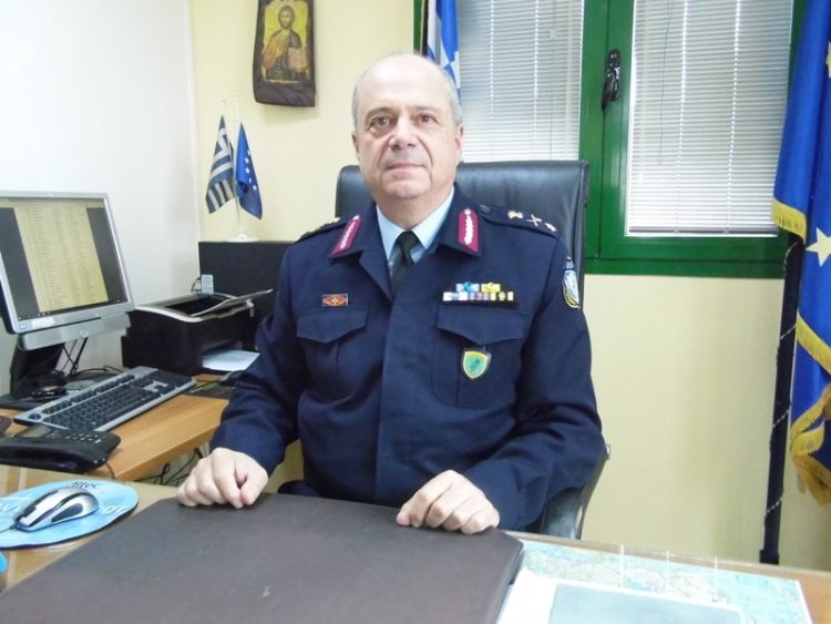 Αποστρατεύτηκε ο αστυνομικός διευθυντής Ακαρνανίας Π. Πετσίνης