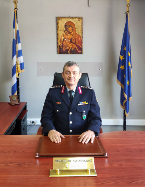 Αποχαιρετιστήριο μήνυμα του Αντιστράτηγου (ε.ο.θ.) Ελληνικής Αστυνομίας Παναγιώτη ΚΟΡΔΟΛΑΙΜΗ, Ακαδημιάρχη