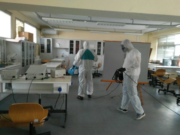 Απολυμάνσεις στα σχολεία του Δήμου Ι.Π. Μεσολογγίου