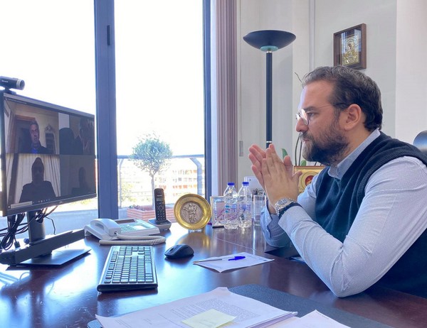 Τηλεδιάσκεψη του Περιφερειάρχη, Ν. Φαρμάκη, με εκπροσώπους των παραγωγικών φορέων της Δυτικής Ελλάδας