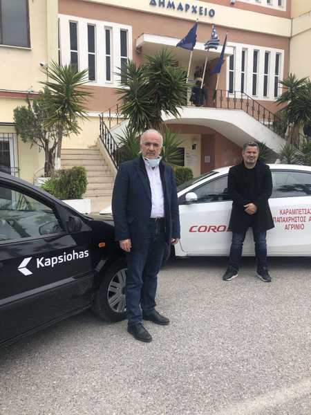 Ενίσχυση του Δήμου Ι.Π. Μεσολογγίου με αυτοκίνητα