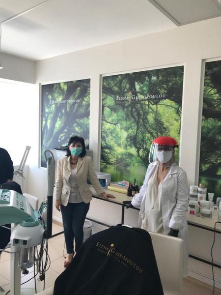 Επίσκεψη της Αντιπεριφερειάρχη Π.Ε. Αιτωλοακαρνανίας Μαρίας Σαλμά   σε επιχειρήσεις του Αγρινίου