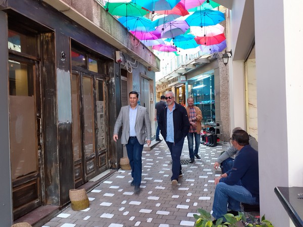 Με εμπόρους συναντήθηκε ο δήμαρχος Αγρινίου