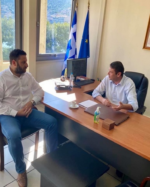 Έργα που θα αλλάξουν την όψη της Αμφιλοχίας στη συνάντηση  Θ. Μαυρομμάτη με Γ. Κατσούλα