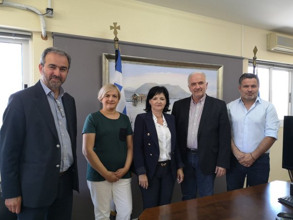 Συνεργασία Κώστα Λύρου και Μαρίας Σαλμά για θέματα πολιτικής προστασίας