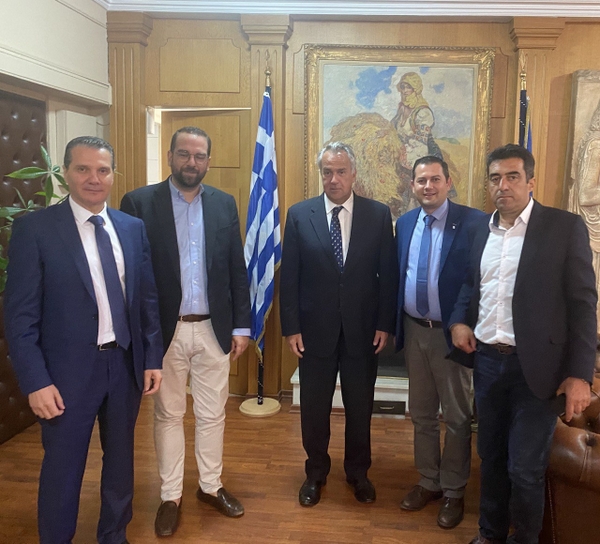 Συνάντηση Περιφερειάρχη Νεκτάριου Φαρμάκη με Μάκη Βορίδη