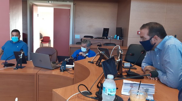 Σύσκεψη εργασίας για την εξέλιξη των έργων που εκτελούνται από την Περιφέρεια Δυτικής Ελλάδας και χρηματοδοτούνται  από το ΠΔΕ