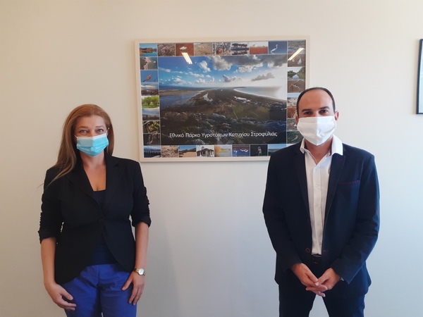 Συνάντηση Λ. Δημητρογιάννη με Δ. Αυγερινοπούλου