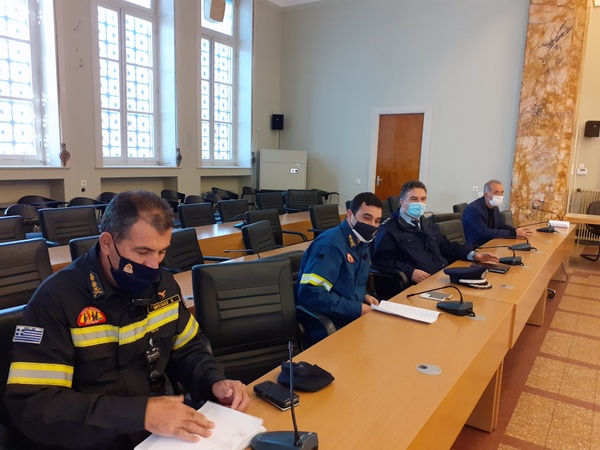 Συνεδρίασε το τοπικό συντονιστικό όργανο πολιτικής προστασίας
