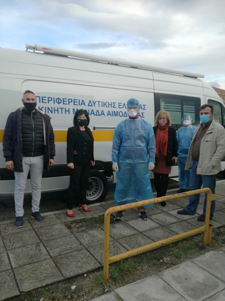 Προληπτικός έλεγχος για COVID-19 στον οικισμό Ρομά Θέση Αη-Βασιλιώτικα