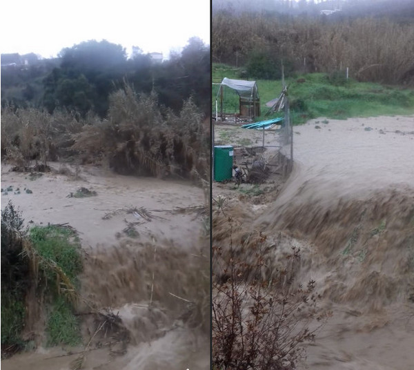 Προβλήματα από την κακοκαιρία στα Δύο Ρέματα – Έσπασε και ο αγωγός της αποχέτευσης (video)