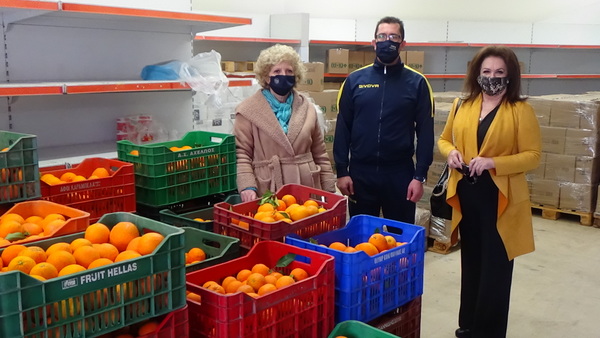 Μεγάλη προσφορά εσπεριδοειδών στο Κοινωνικό Παντοπωλείο