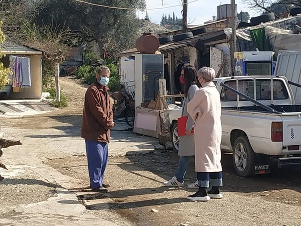 Ενημέρωση για τον εμβολιασμό κατά του COVID19  στους Οικισμούς Ρομά του Δήμου Ναυπακτίας