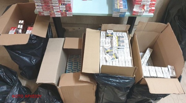 “Βιομηχανία” λαθραίων τσιγάρων στο Αγρίνιο χτύπησε η Οικονομική Αστυνομία