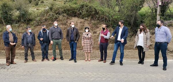 Επίσκεψη Νεκτάριου Φαρμάκη σε οδικά έργα στον ορεινό Βάλτο και στην δυτική ακτή της Αιτωλοακαρνανίας