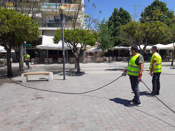 Απολυμάνσεις από συνεργεία του δήμου Αγρινίου