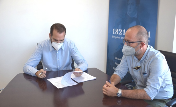 Εργασίες συντήρησης σήμανσης και ασφάλισης του εθνικού οδικού δικτύου  στην ΠΕ Αιτωλοακαρνανίας