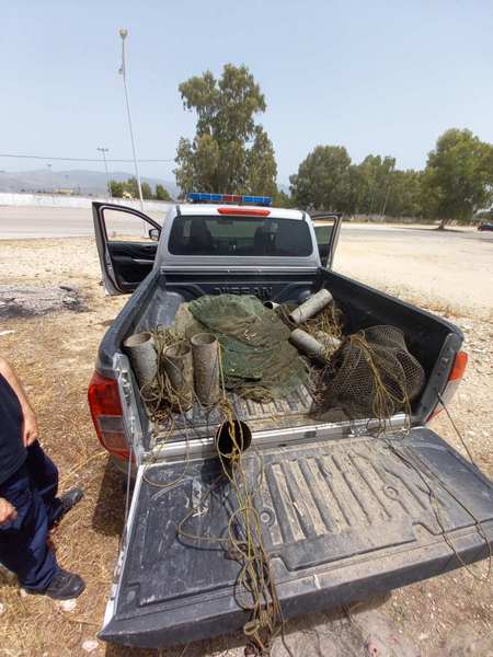 Το λιμενικό κατάσχεσε παράνομα αλιευτικά εργαλεία