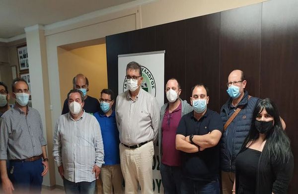 Συνεδρίαση Ιατρικού Συλλόγου Αγρινίου παρουσία Α. Εξαδάκτυλλου