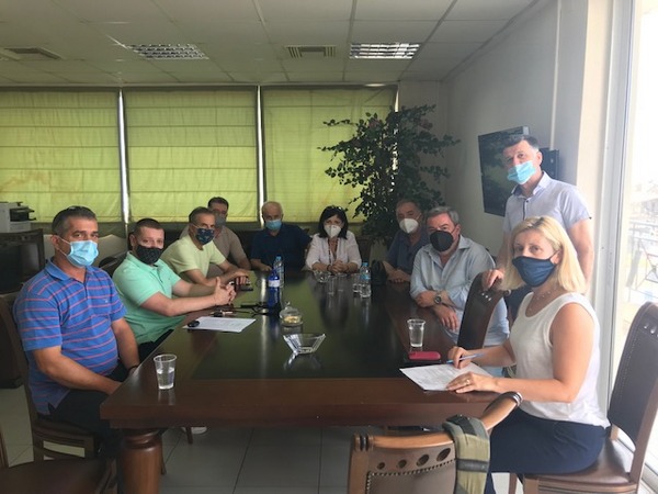 Διαδοχικές συσκέψεις της Αντιπεριφερειάρχη Π.Ε. Αιτωλοακαρνανίας, Μαρίας Σαλμά, με επιστημονικούς και παραγωγικούς φορείς