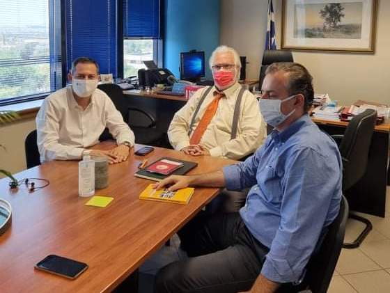 Οι αγροτικές υποδομές στο επίκεντρο της συνάντησης του Αντιπεριφερειάρχη Θ. Βασιλόπουλου με τον Γενικό Γραμματέα ΥΠΑΑΤ Δ. Παπαγιαννίδη