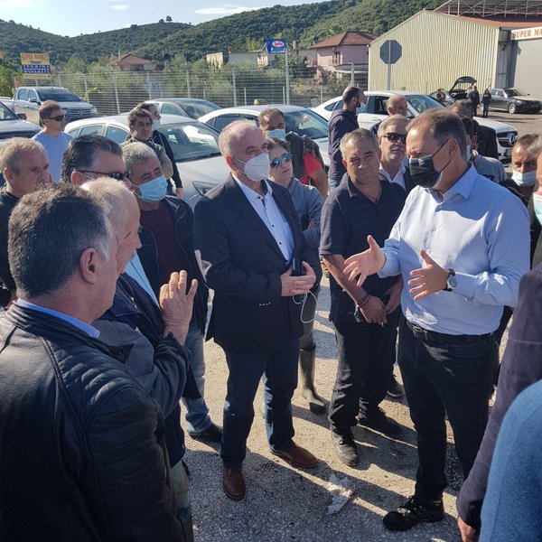 Τις πληγείσες περιοχές της Αιτωλοακαρνανίας επισκέφθηκε ο ΥΠΑΑΤ Σπ. Λιβανός  Οι αποζημιώσεις θα είναι άμεσες και δίκαιες