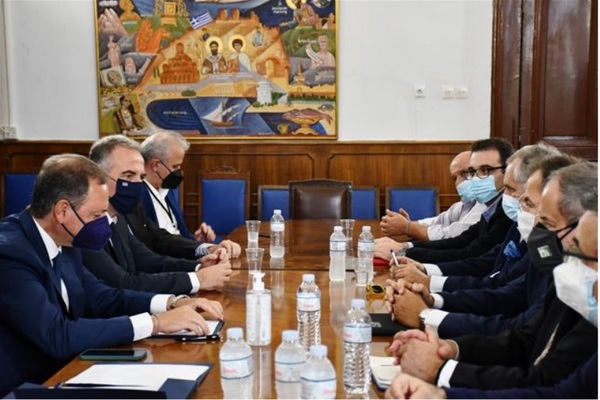 Συνάντηση Λιβανού με το Διοικητικό Συμβούλιο της Διεπαγγελματικής Οργάνωσης Φέτας