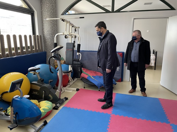 Επίσκεψη του Δημάρχου Αγρινίου στο Κέντρο Δημιουργικής Απασχόλησης Παιδιών με Αναπηρία «Η Γελαστή Πολιτεία»